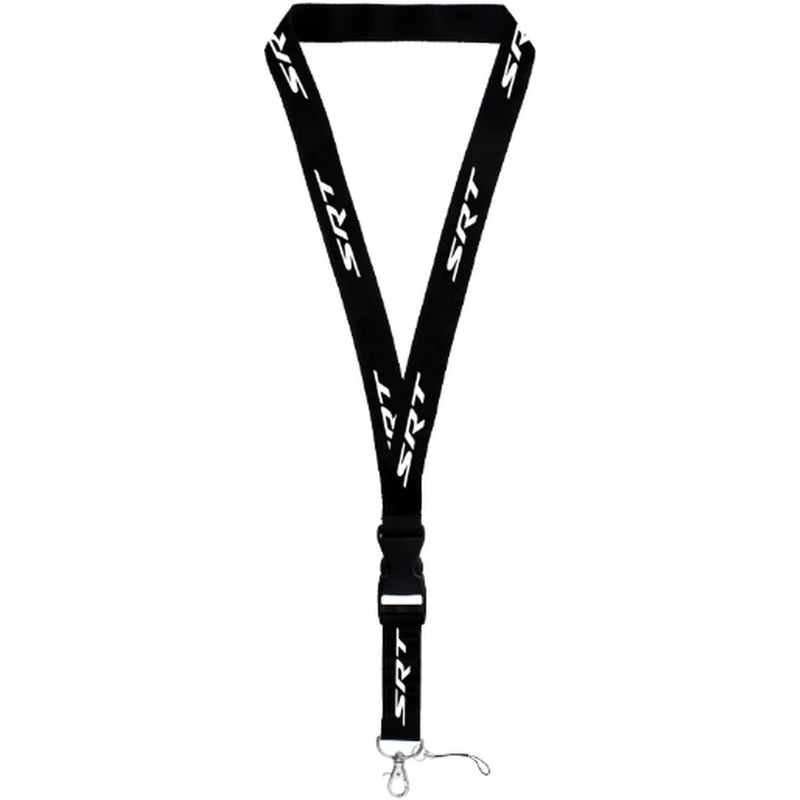 Au-TOMOTIVE GOLD Lanyard for Dodge SRT (White on Black)