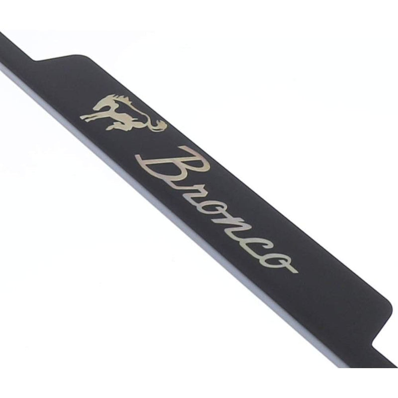 Au-tomotive Gold, Inc. License Plate Frame for Ford Bronco (Black)