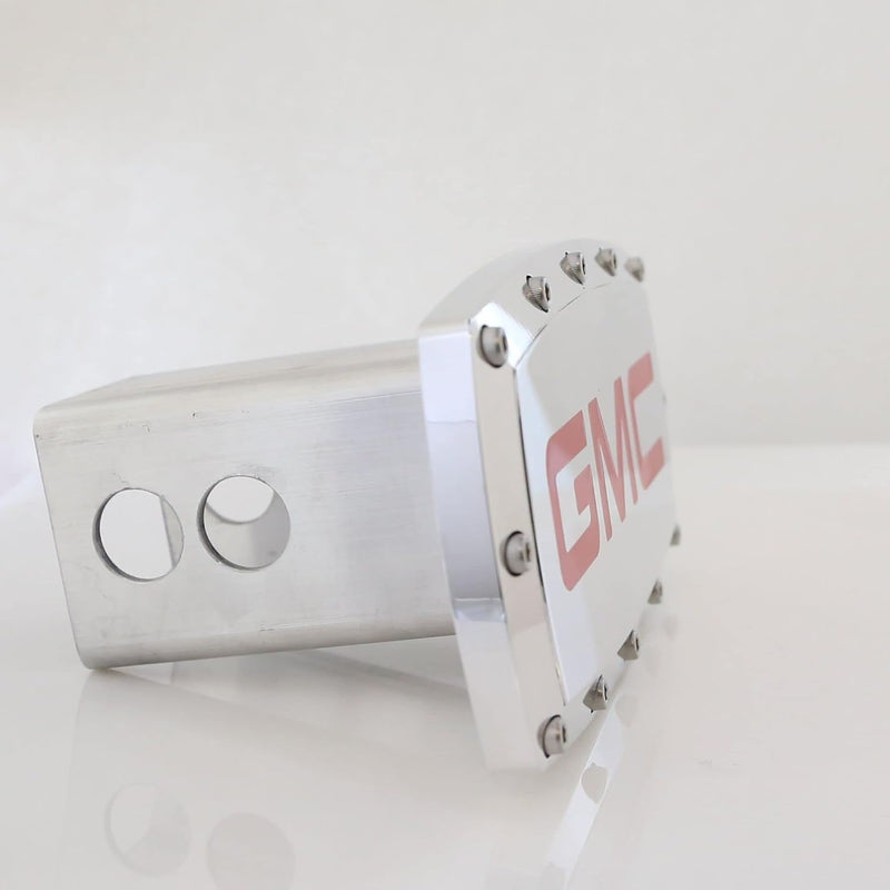 Elite Automotive Products, Inc. Billet Tow Hitch Cover for GMC (Red)