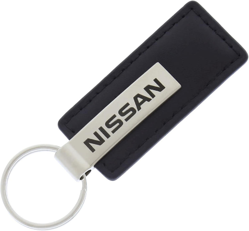 Au-TOMOTIVE GOLD Keychain and Keyring for Nissan [KC1540.NIS] - Premium Leather