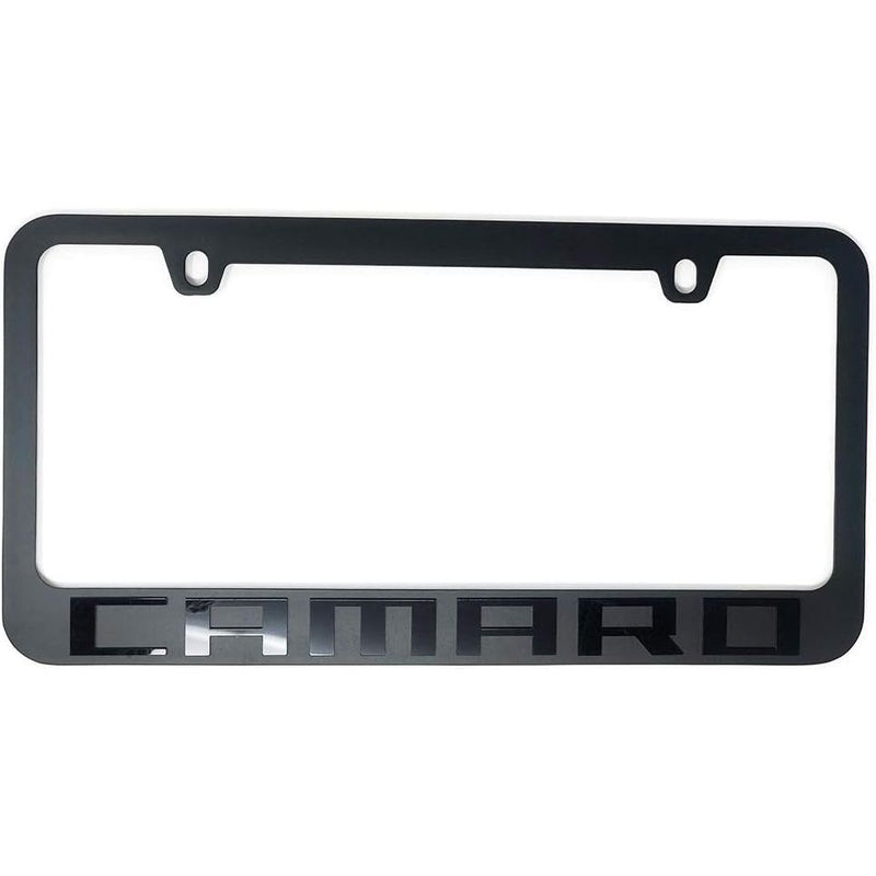 Eurosport Daytona 2010-2018 Chevrolet Camaro Stealth Blackout License Frame