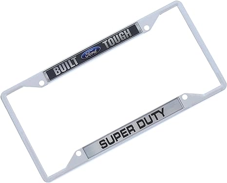 Eurosport Daytona for 1999-2020, Built Ford Tough/Super Duty License Plate Frame