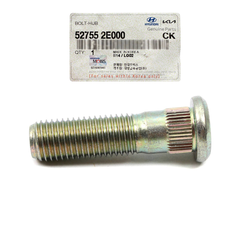 (1PC) Genuine Wheel Stud For 2004-2024 Hyundai Kia 52755-2E000