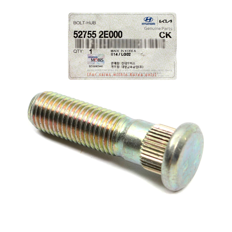 (1PC) Genuine Wheel Stud For 2004-2024 Hyundai Kia 52755-2E000
