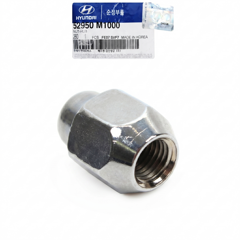 (1PC) Wheel Lug Nut for HYUNDAI KIA 2004-2018 52950M1000 GENUINE