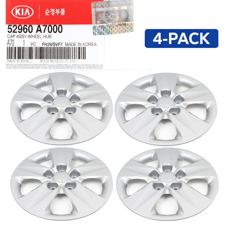 GENUINE Wheel Cover [4-Pack]15" for 2014-2018 Kia Forte Forte5 52960A7000