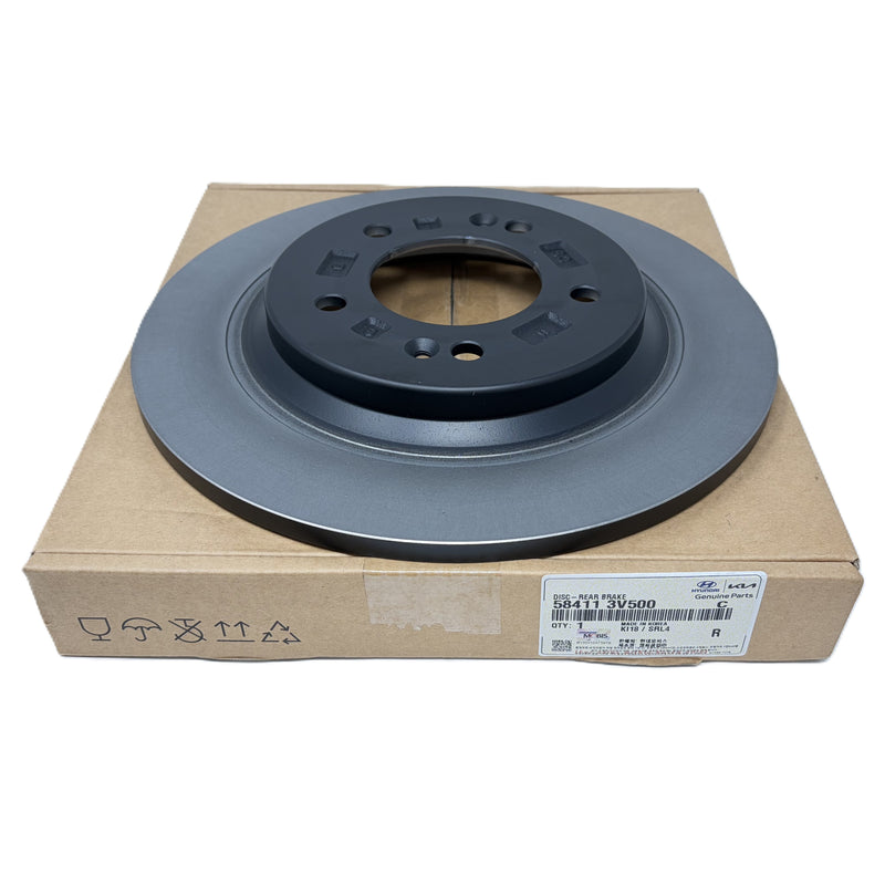 Genuine Disc Brake Rotor Rear 584113V500 for Kia 2013-2023 Hyundai 2018-2020