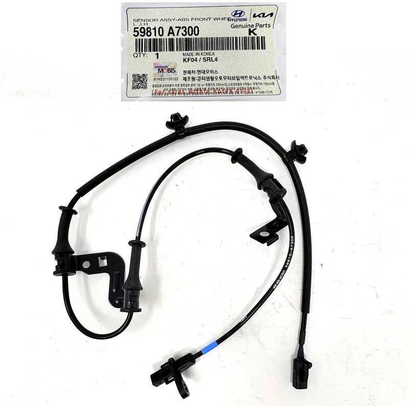 ABS Speed Sensor FRONT LEFT for 14-17 Kia Forte Forte5 OEM 59810A7300 GENUINE