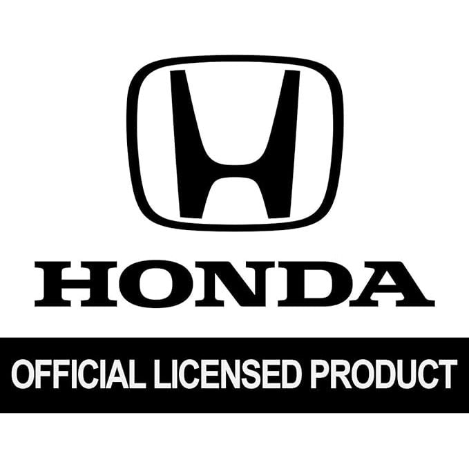 Au-TOMOTIVE GOLD Tear Drop Metal Key Ring for Honda Pilot (Black)