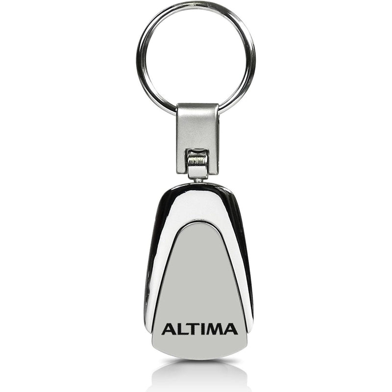 Nissan Altima Chrome Metal Tear Drop Key Chain