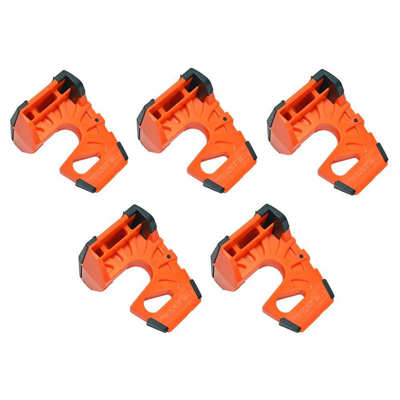 Wedge-It 3-in-1 Ultimate Door Stop 5-Pack [Pick Color]