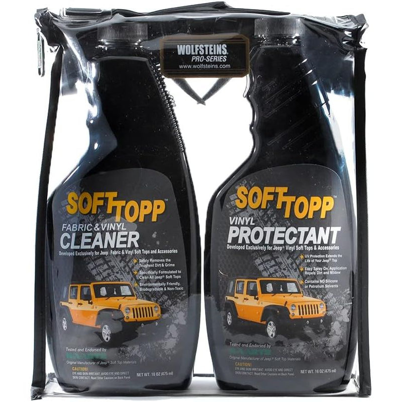 Raggtopp SOFTTOPP Vinyl SUV Soft Top Cleaner & Protectant Kit