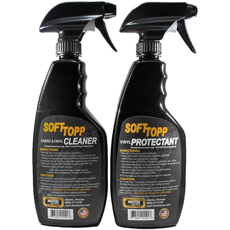 Raggtopp SOFTTOPP Vinyl SUV Soft Top Cleaner & Protectant Kit