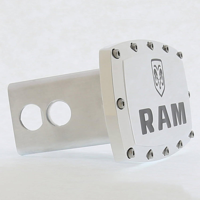 Elite Automotive Products, Inc.Billet Hitch Cover for Dodge Ram (Chrome)