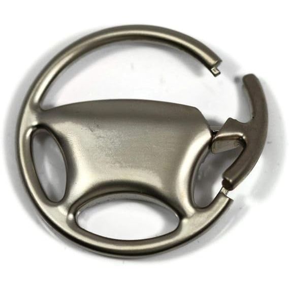 Automotive Gold Nissan Logo Car Steering Wheel Key Chain
