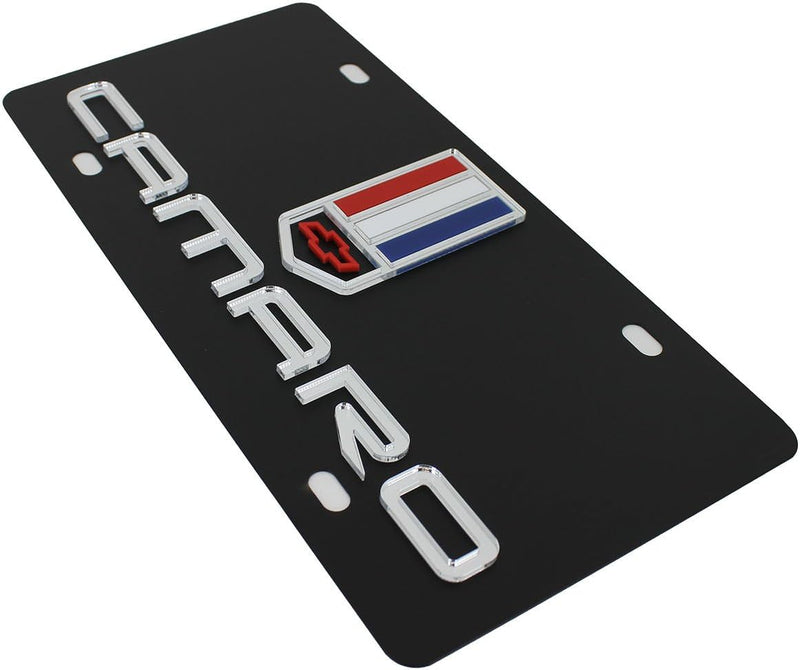 Chevrolet Eurosport Daytona- Compatible Camaro on Carbon Steel License Plate