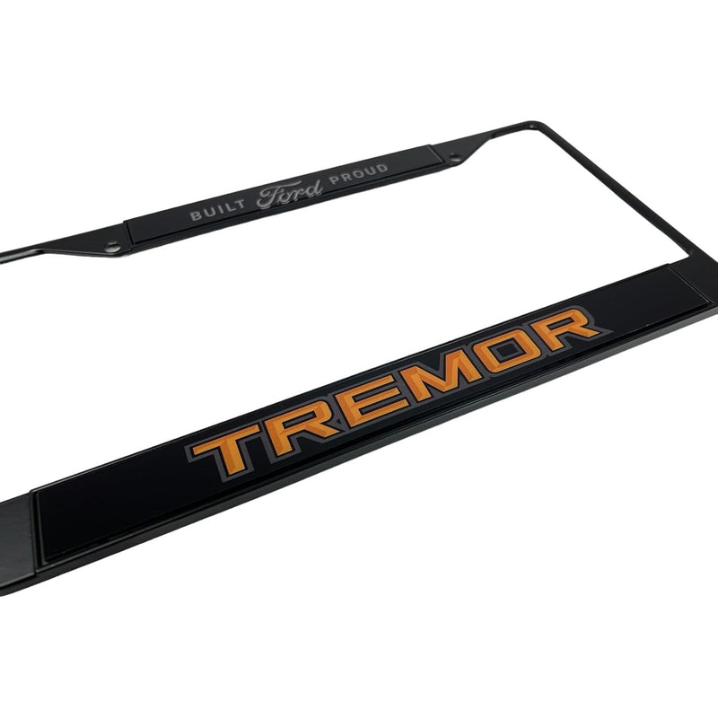 Compatible with Ford Tremor Badge - Daytona Lite Black License Plate Frame