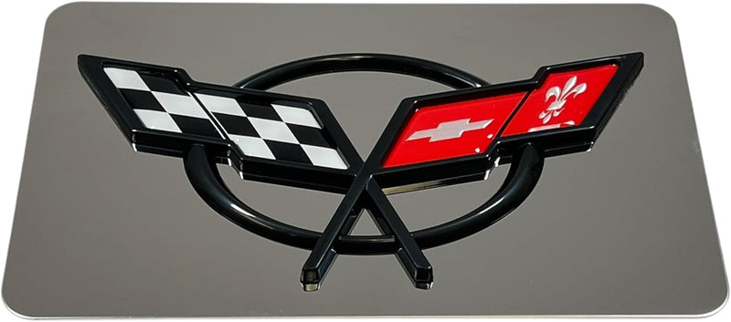 Eurosport Daytona 1997-2004 C5 Exhaust Enhancer Plate C5 Flags (Stainless Steel)