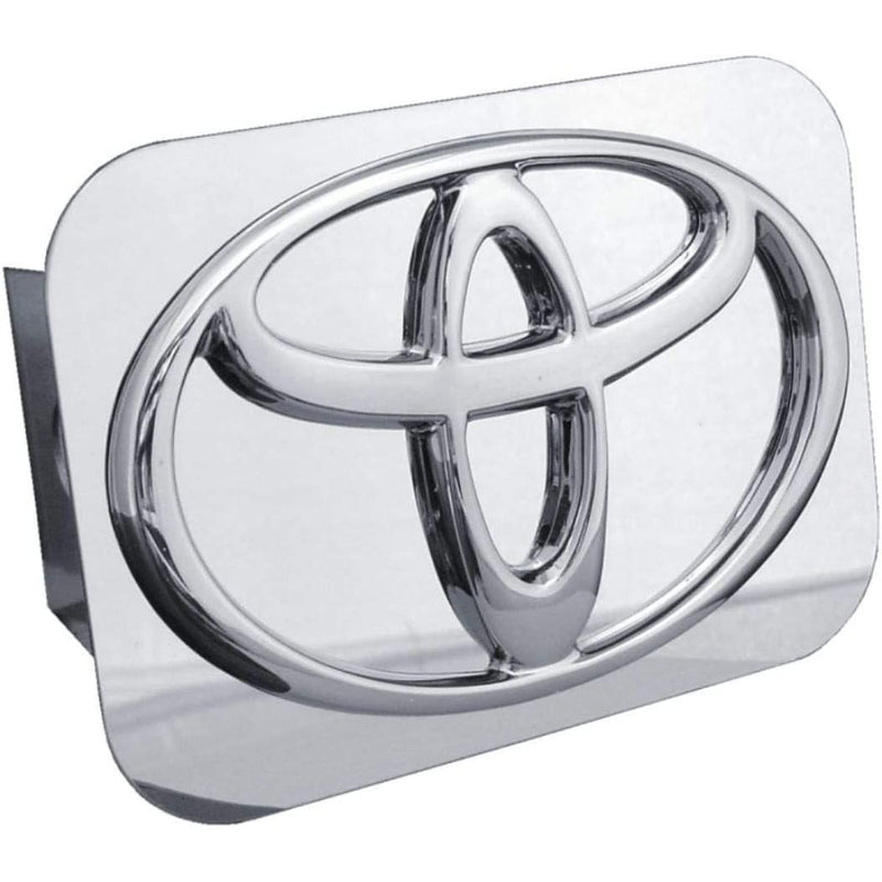 Au-Tomotive Gold, for TOYOTA Chrome Logo Tow Hitch Trailer Cover