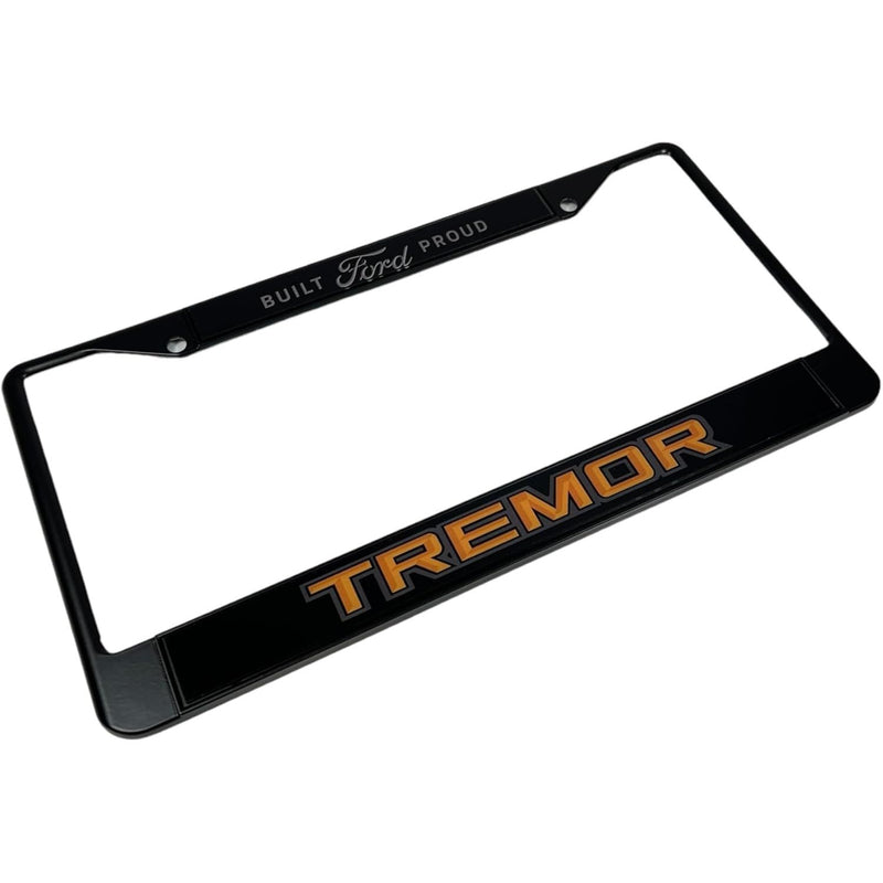 Compatible with Ford Tremor Badge - Daytona Lite Black License Plate Frame