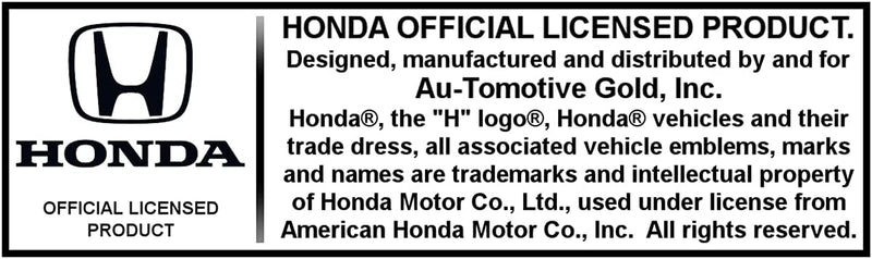 Au-Tomotive Gold, INC. Red Leather Key Fob for Honda S2000