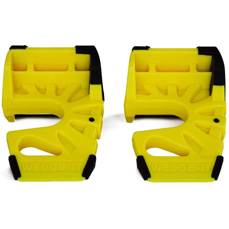 Wedge-It Ultimate Door Stop - Bright Yellow 2 Pack