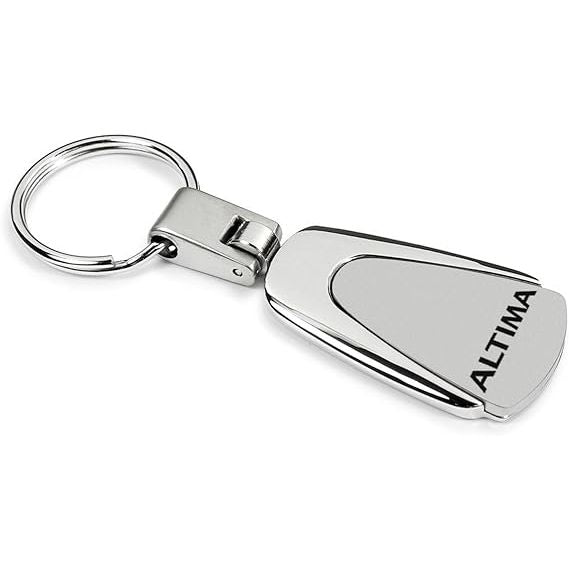 Nissan Altima Chrome Metal Tear Drop Key Chain