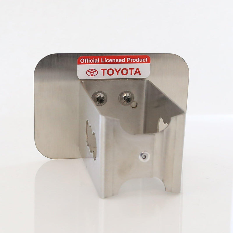 Au-Tomotive Gold Inc. Toyota Black Logo Tow Hitch Cover Official Licensed