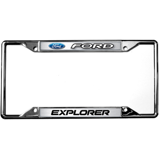 Eurosport Daytona- Compatible with Ford/Explorer License Plate Frame