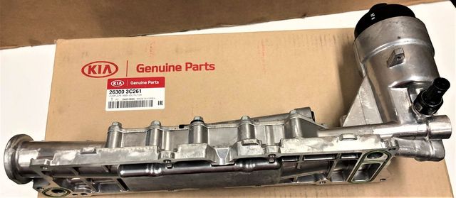 Genuine Oil Filter Housing for 09-12 Genesis Veracruz Borrego 3.8L 263003C261