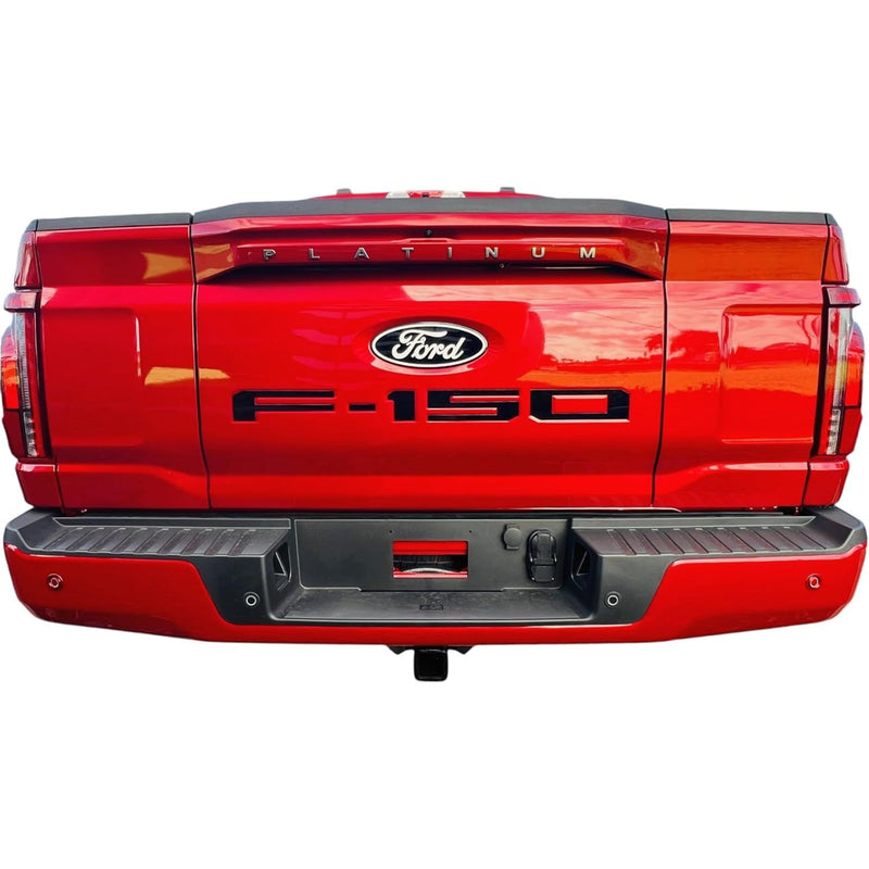 Eurosport Daytona 2024-Current Ford F150 Pro Access Tailgate Letters, Black/Gray