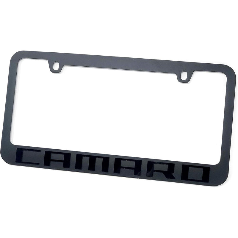 Eurosport Daytona 2010-2018 Chevrolet Camaro Stealth Blackout License Frame