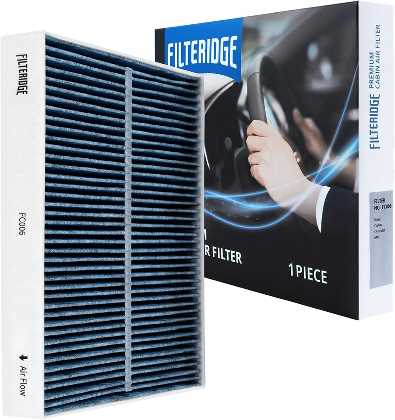 Cabin Air Filter CF1185 Compatible With Select BUICK, CADILLAC, CHEVROLET, GMC LIGHT TRUCKS