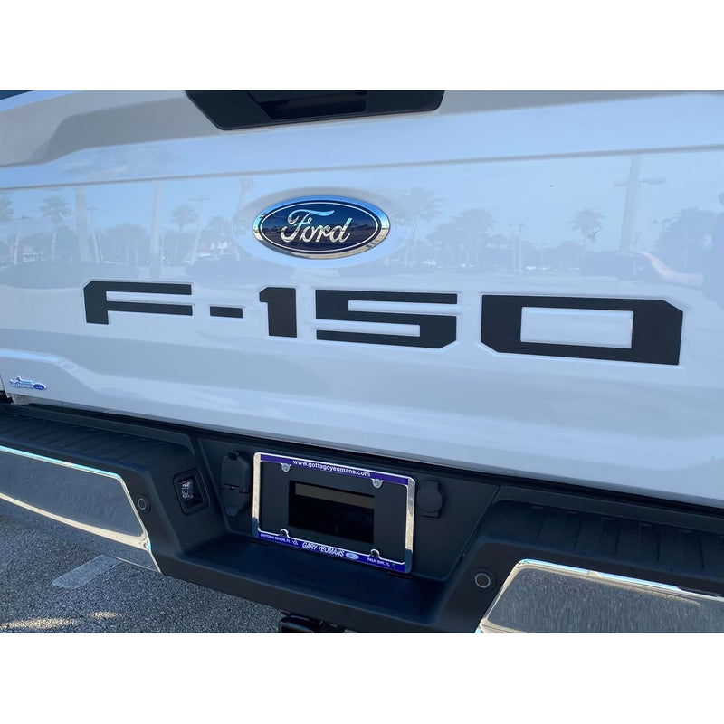 Eurosport Daytona- Compatible with 2021-Current Ford F150 Tailgate Letters- Gray