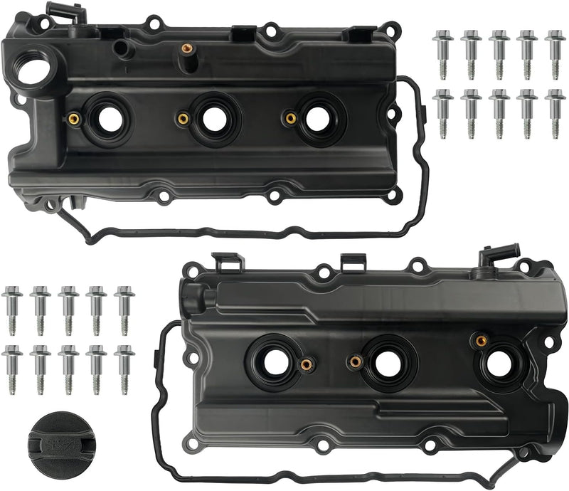 Valve Cover & Gasket LH & RH Fit 2012 - 2017 NISSAN NV2500 13264EA200 13264EA210