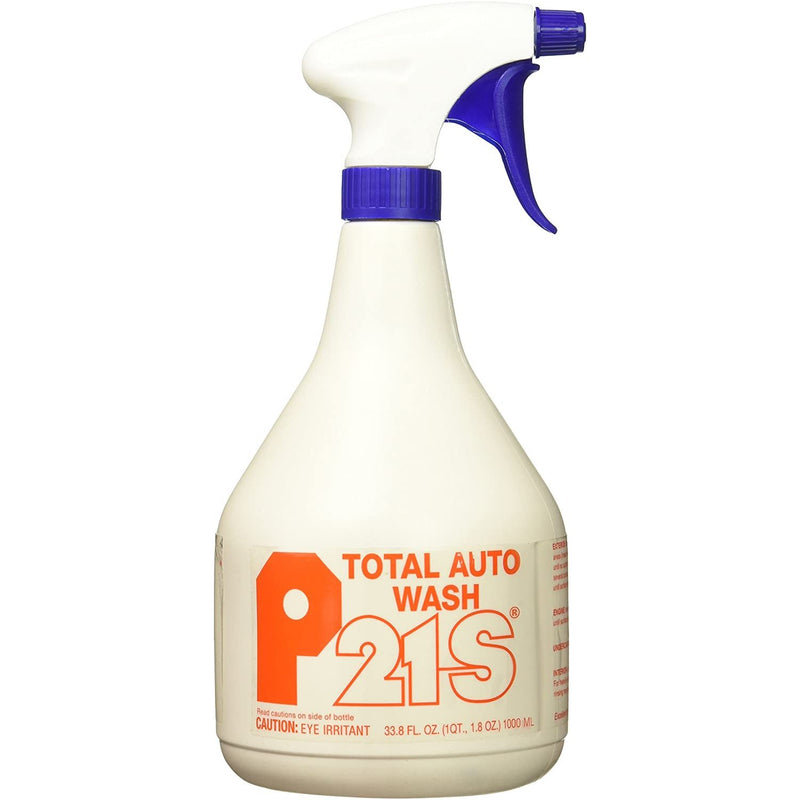 P21S 13001B Auto Wash with Sprayer 1000 ml, White & 15300P Polishing Soap