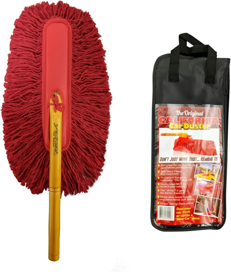 California Car Duster Wood Handled Duster P/N 62442