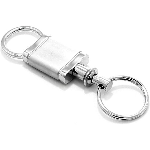Au-TOMOTIVE GOLD Satin Valet Keychain for Honda CR-V (Chrome)