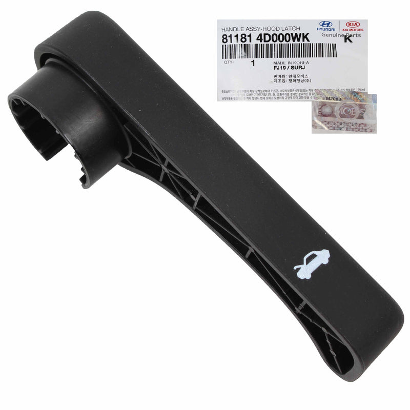 Hood Release Handle Lever 811814D000WK for Kia 2007-2023 Forte Koup Rondo