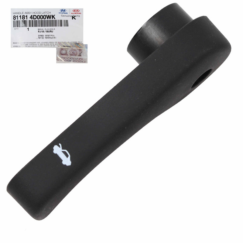 Hood Release Handle Lever 811814D000WK for Kia 2007-2023 Forte Koup Rondo