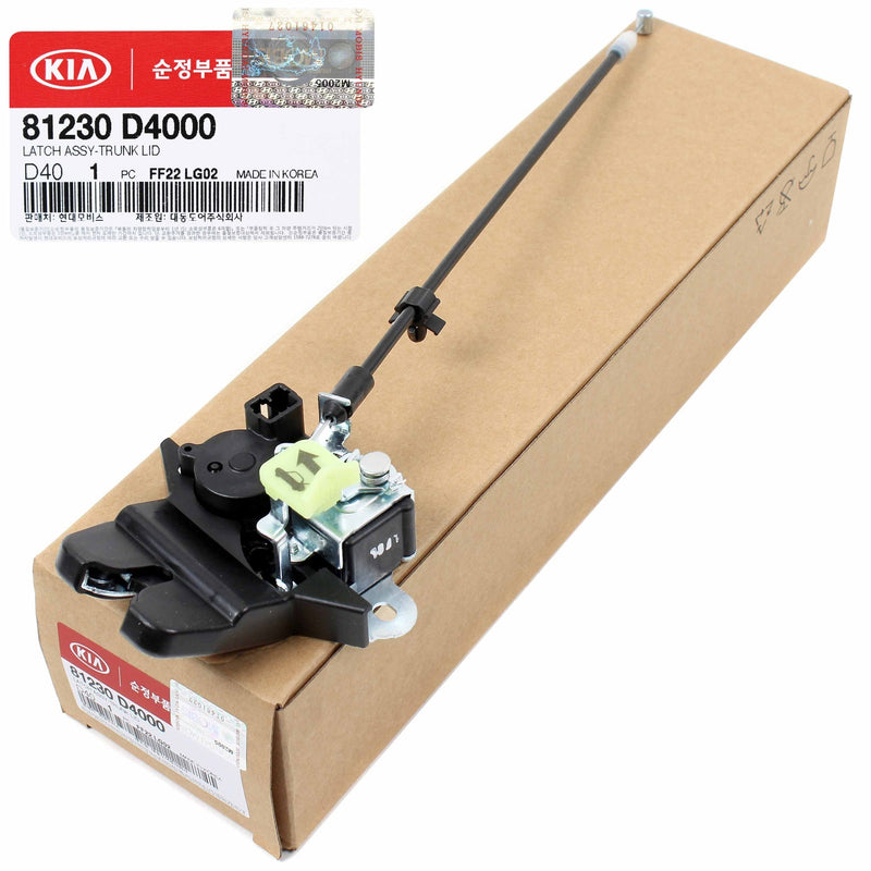 Kia Optima 2016-2020 for Rear Trunk Lid Lock Latch Actuator 81230D4000 GENUINE