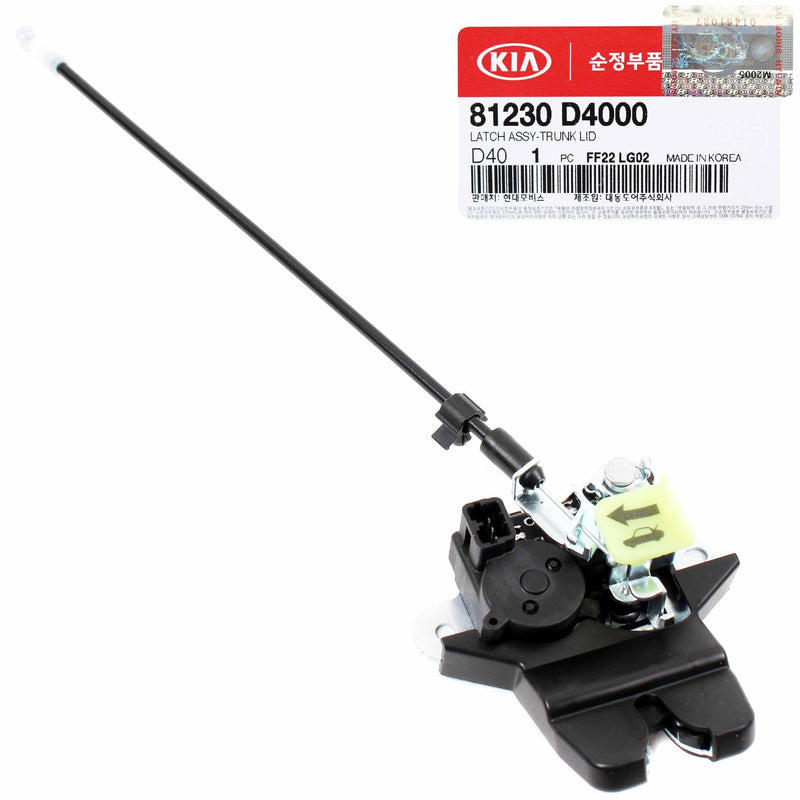 Kia Optima 2016-2020 for Rear Trunk Lid Lock Latch Actuator 81230D4000 GENUINE