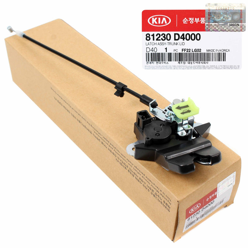 Kia Optima 2016-2020 for Rear Trunk Lid Lock Latch Actuator 81230D4000 GENUINE