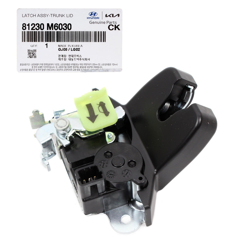 Rear TRUNK LID Lock Latch for KIA FORTE SEDAN 2019-2021 OEM 81230M6030 GENUINE