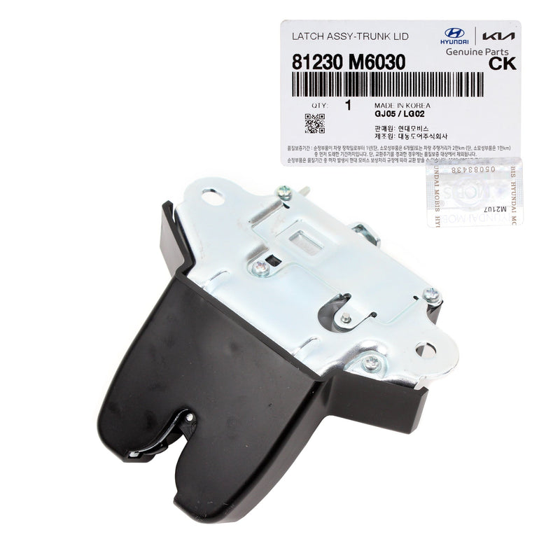 Rear TRUNK LID Lock Latch for KIA FORTE SEDAN 2019-2021 OEM 81230M6030 GENUINE