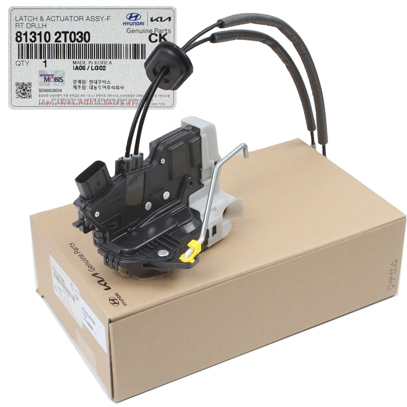 Front Door Lock Actuator LEFT DRIVER for 11-13 Kia Optima 813102T030 GENUINE
