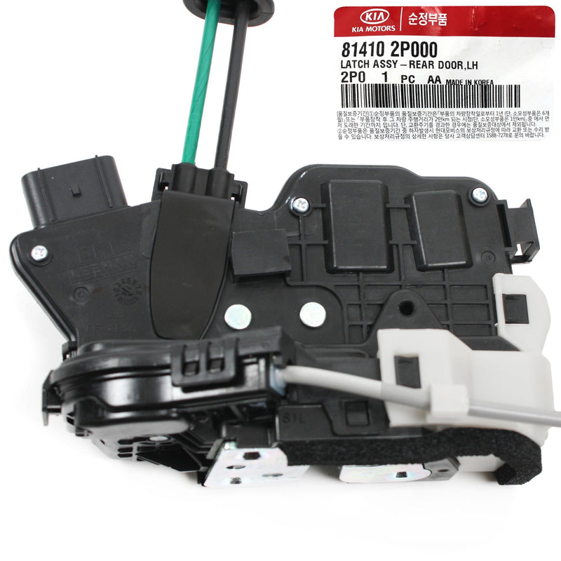 Door Lock Actuator REAR DRIVER for 11-15 Kia Sorento OEM 814102P000 GENUINE