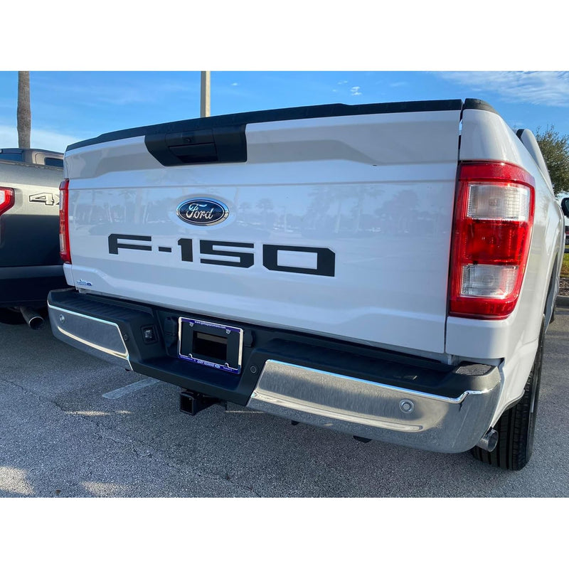 Eurosport Daytona- Compatible with 2021-Current Ford F150 Tailgate Letters- Gray