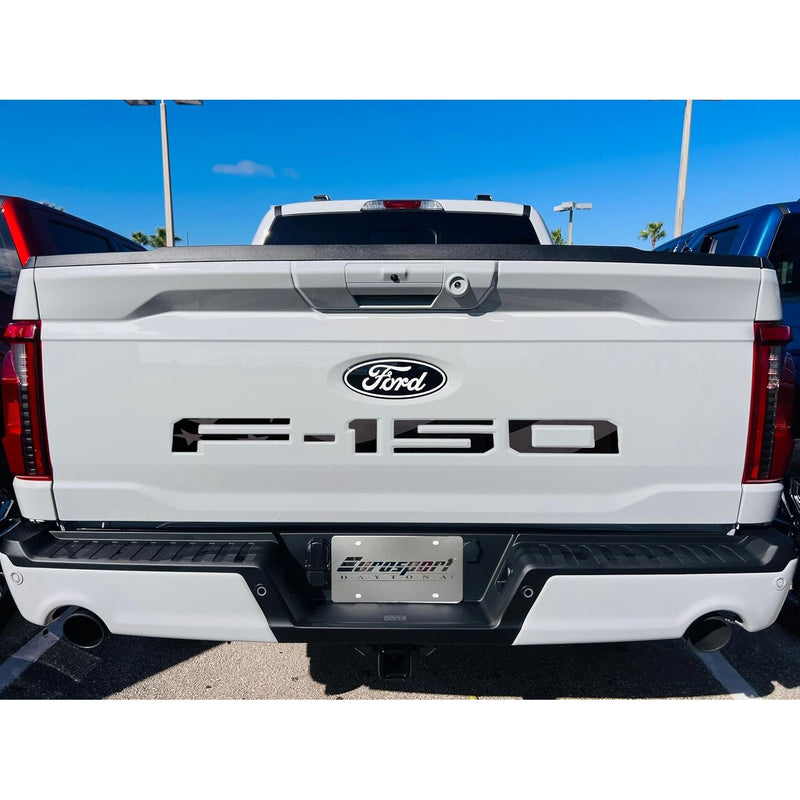 Eurosport Fits 2021-Current, Ford F150 Tailgate Letters (USA Flag Blacked Out)