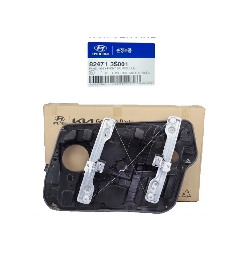 Genuine Window Regulator Panel FR LH for 2011-2015 Hyundai Sonata 82471-3S001